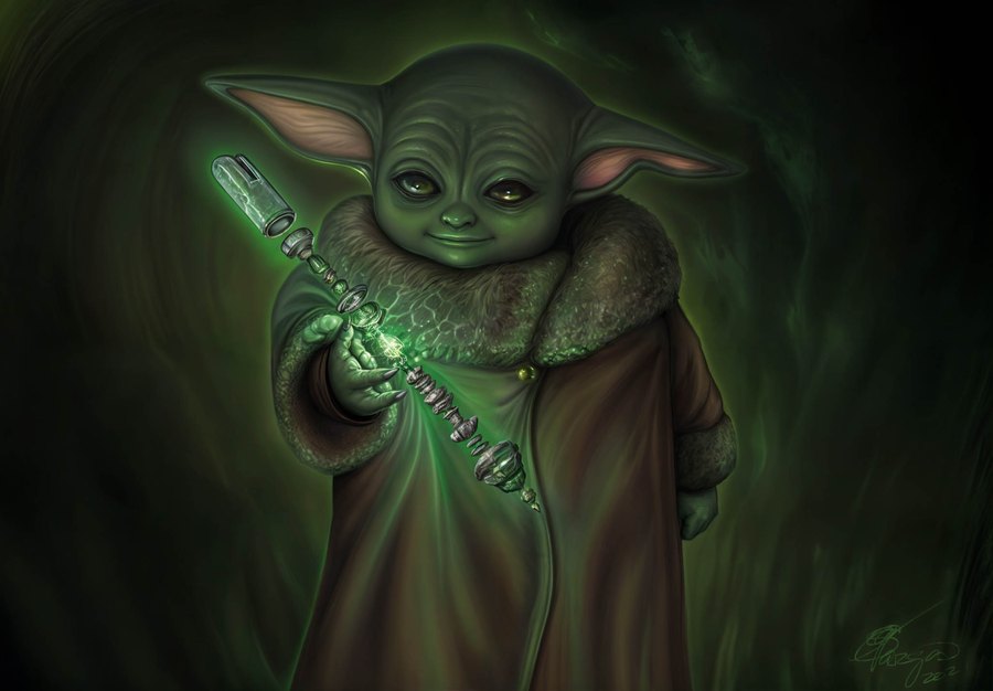 Small fantasy creature digital painting by Ulises Vargas