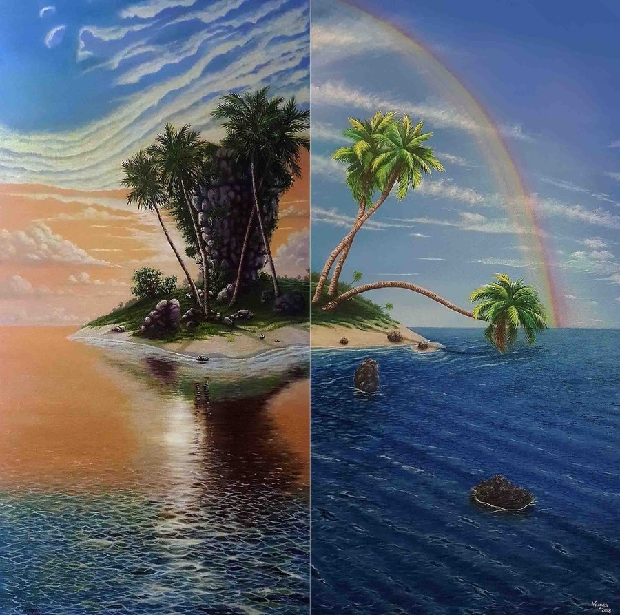 Lost in Time painting by Ulises Vargas